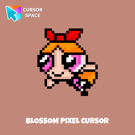 Blossom Pixel cursor arrow cursor
